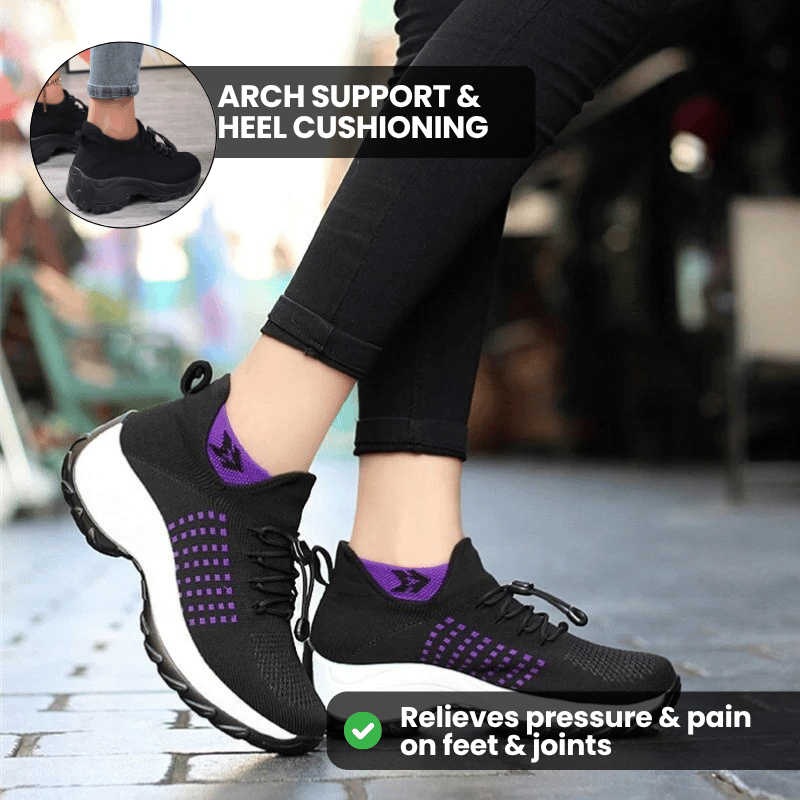 Orthoshoes™ OrthoStretch Pro – Women’s Pain Relief Comfort Shoes (All-Day Comfort)