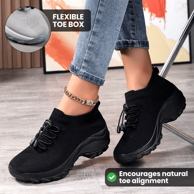 Orthoshoes™ OrthoStretch Pro – Women’s Pain Relief Comfort Shoes (All-Day Comfort)