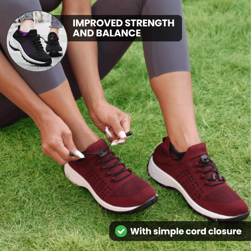 Orthoshoes™ OrthoStretch Pro – Women’s Pain Relief Comfort Shoes (All-Day Comfort)