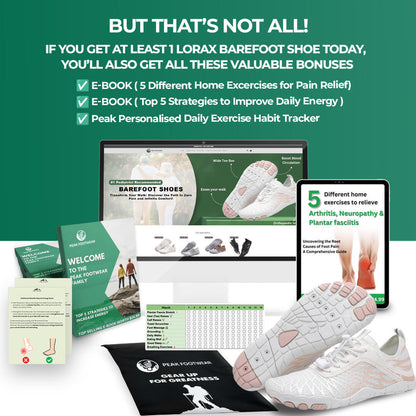 Peak Alaris - Healthy & non-slip barefoot shoes (Unisex)