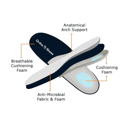 Orthoshoes™ OrthoStretch Pro – Women’s Pain Relief Comfort Shoes (All-Day Comfort)