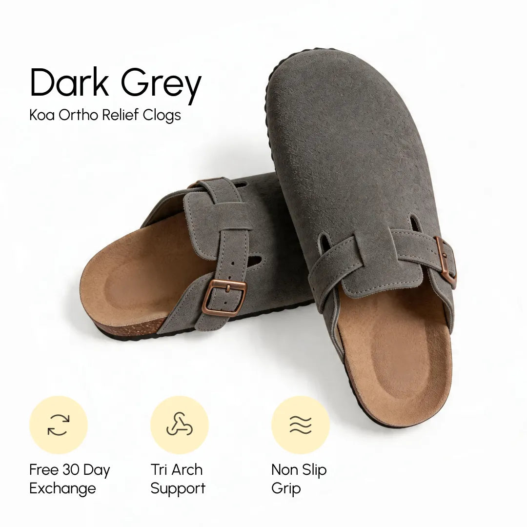 Koa | Ortho Relief Suede Clog