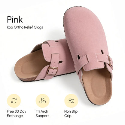 Koa | Ortho Relief Suede Clog